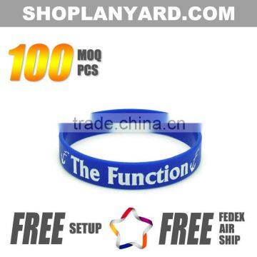 Customized Promotion Adjustable Silicone Wristband for Gifts