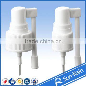 wholesale plastic medical nasal spray pump with long nozzle