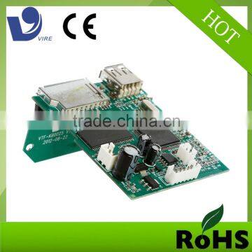 sd card usb mp3 player motherboard pcb design and assembly mini mp4 video player                        
                                                Quality Choice