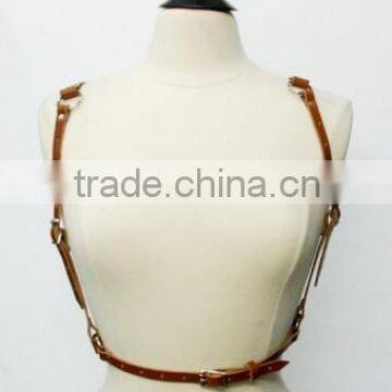 Helios Leather Harness - Honey Brown AP-4504