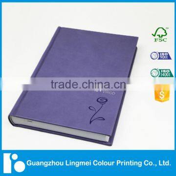 Offset printing pantone or CMYK color custom notebook manufacturer