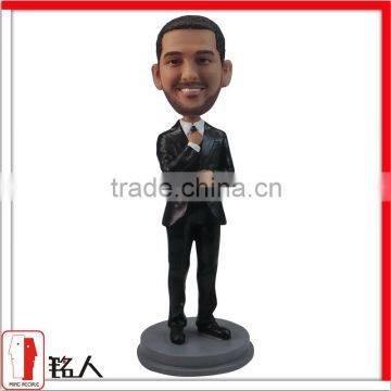 custom personal business suit bobble head