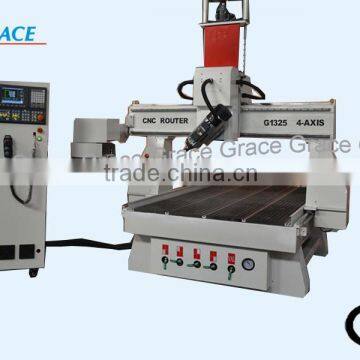180 degree rotation 4 axis cnc router