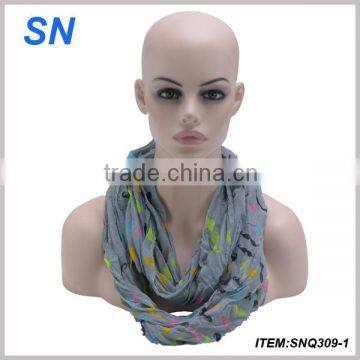 latest spring fashion crinkle infinity scarf