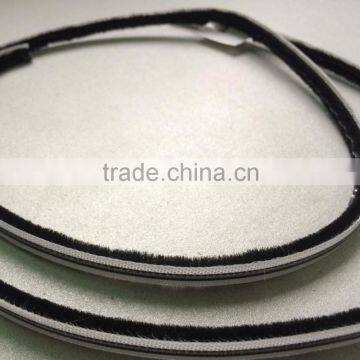 High Quality Wool Pile Weather Strip,Black Silicon Wool Pile