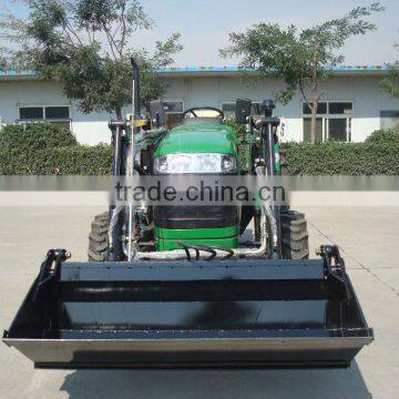 Shandong Manufacturer ! 4 in 1 bucket front loader TZ10D for Foton 824 Tractor,80 -100 hp Foton Tractors