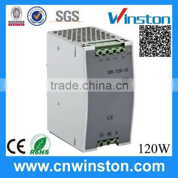 DR-120-24 120W 24V 5A Customized New Coming Single Output Industrial DIN Rail Switching Power Supply with CE