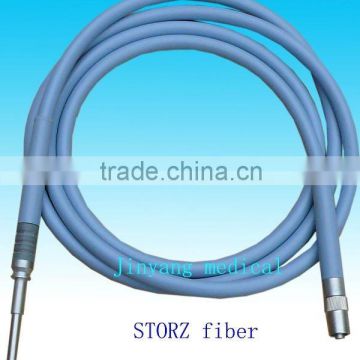 Medical fiber optic light guide wire cable