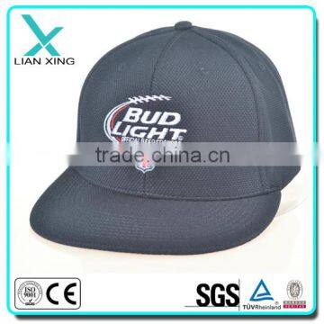 embroidery blue color polyester snapback cap, promotional snapback wholesale