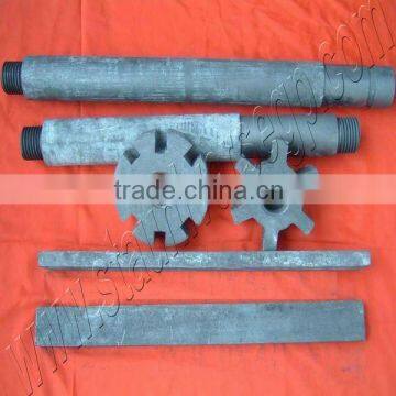 Degassing Unit Graphite Rotor and shaft with competitive price