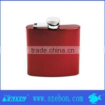 Stainless Steel Hip Flask With Cigarette Case