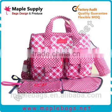 Pink baby cute diaper bags