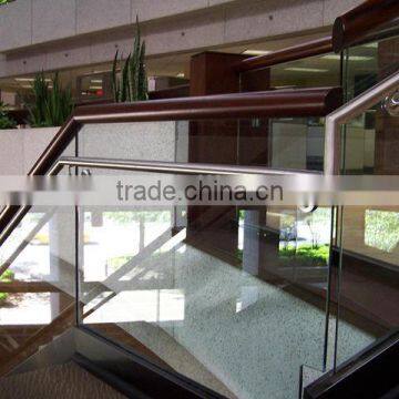 3mm-19mm EN12150 & SBI Tempered Glass Railings and Fences