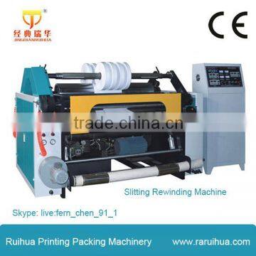 Surface Rewinding Aluminum Foil Baking Paper Cutter Rewinder Machine