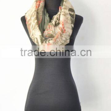 Customized cotton material printed neck wear tube scarf