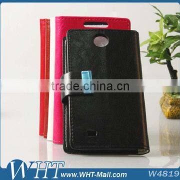 Flip Case For HTC Desire 300, For HTC Desire Case Leather Case With Card Slots photo-3