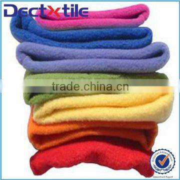 Hot sale brushed polyester fabric/woollen blanket fabric /baby blanket fabric