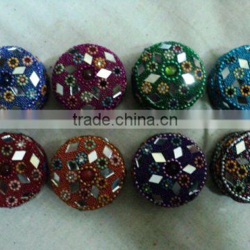 round shape small jewellery boxes