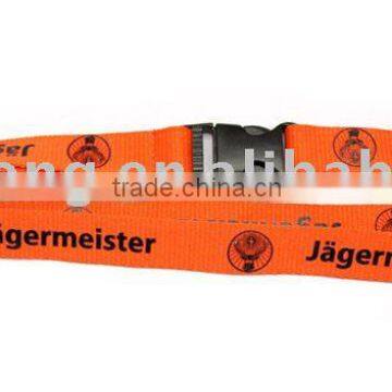 3C logo ribbon lanyards with 2*95cm
