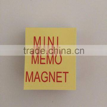 customized mini memo magnet