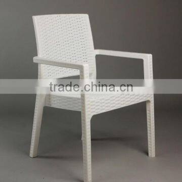 Modern Indoor and Outdoor Furniture Plastic leisure garden rattan Chair No 1723b