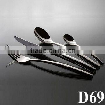 Flatware sets spoon fork and knife