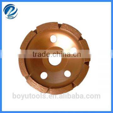 industry quality diamond single row cup wheel