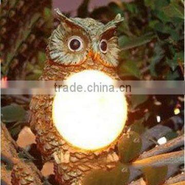 Waterproof outdoor owl solar lamp, LED garden lamp, Creative owl solar light Landscape lighting