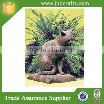 Crafts Bronze Animal Figurine Garden Decoration For Sale