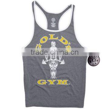 Gold Gym Muscle Joe Premium Stringer Grey