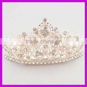 Luxurious rhinestone bridal hair comb manufacturers China supplier BY 1874