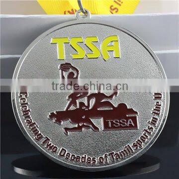 High Quality Customized Silver Trophy Award / British University Used Metal Sport Medal