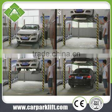 4 columns auto car parking system