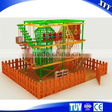 2015 New design high ropes course advanture for Mall