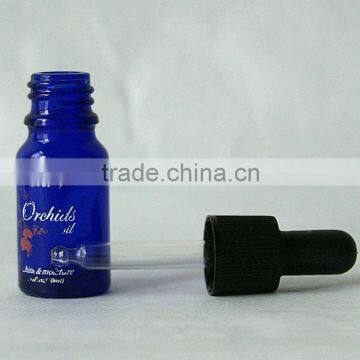 10ml Cobalt Blue Essential Oil Glass Bottle With Dropper