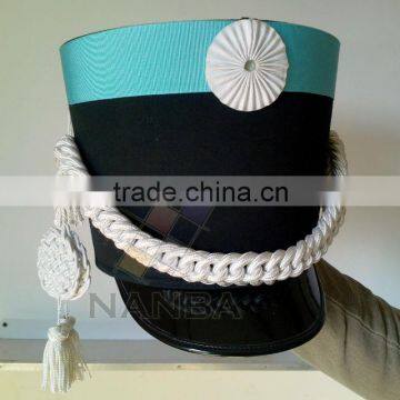 Uniform Shako Hat with White Cord