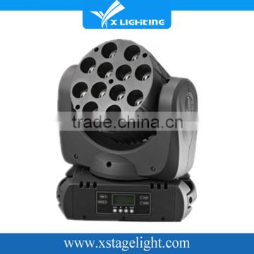 Stage Lighting 12*12w RGBW 4in1 Led Beam Moving Head Light