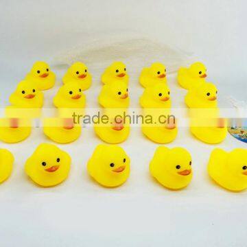 12 set Plastic yellow Rubber Duck for bath play