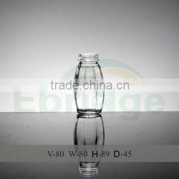 80ml BBQ salt and pepper glass bottles