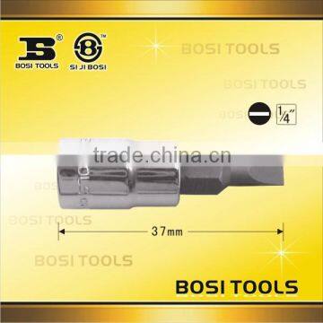 1/4 Bit socket slotted