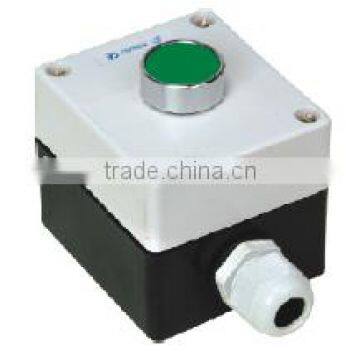 industrial N/O singlel push button control box switch/station LAY5-BP103