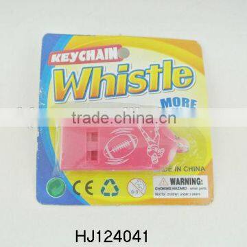 Cheap Price Plastic Keychains Whistle Toys, Toys Whistle Key Rings HJ124041 photo-2