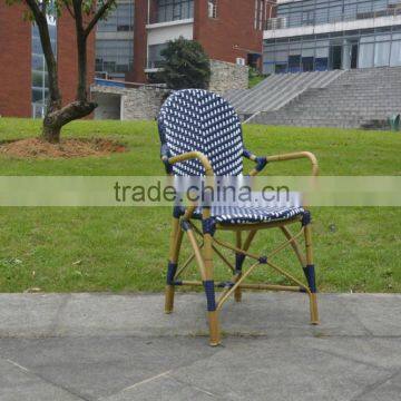 Outdoor furniture patio aluminum rattan garden chair