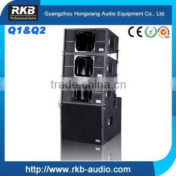 Q1+Q2 professional line array system cabinet