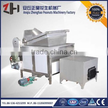 Continuous automatic peanut fryer machine