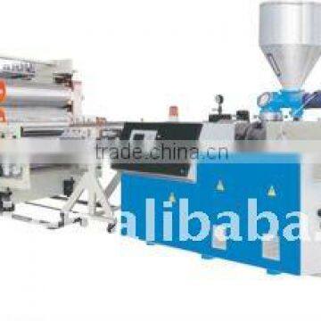 pvc foam board extrusion line plastic sheet machine