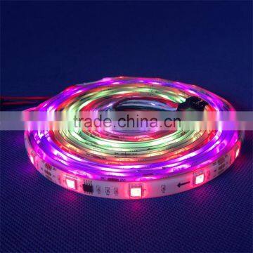 Waterproof ws2811 SMD 5050 rgb led strip light 60leds