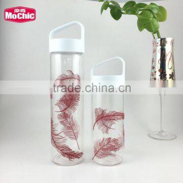Printed Mochic 350ML OEM Sports Hockey Glass Water Bottle