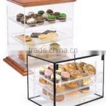 Celar acrylic diy food display counter