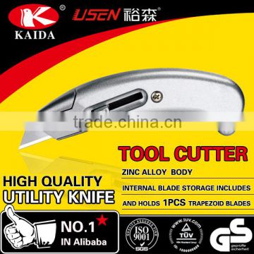 2pcs Trapezoid blade Zinc alloy Utility Cutter knife